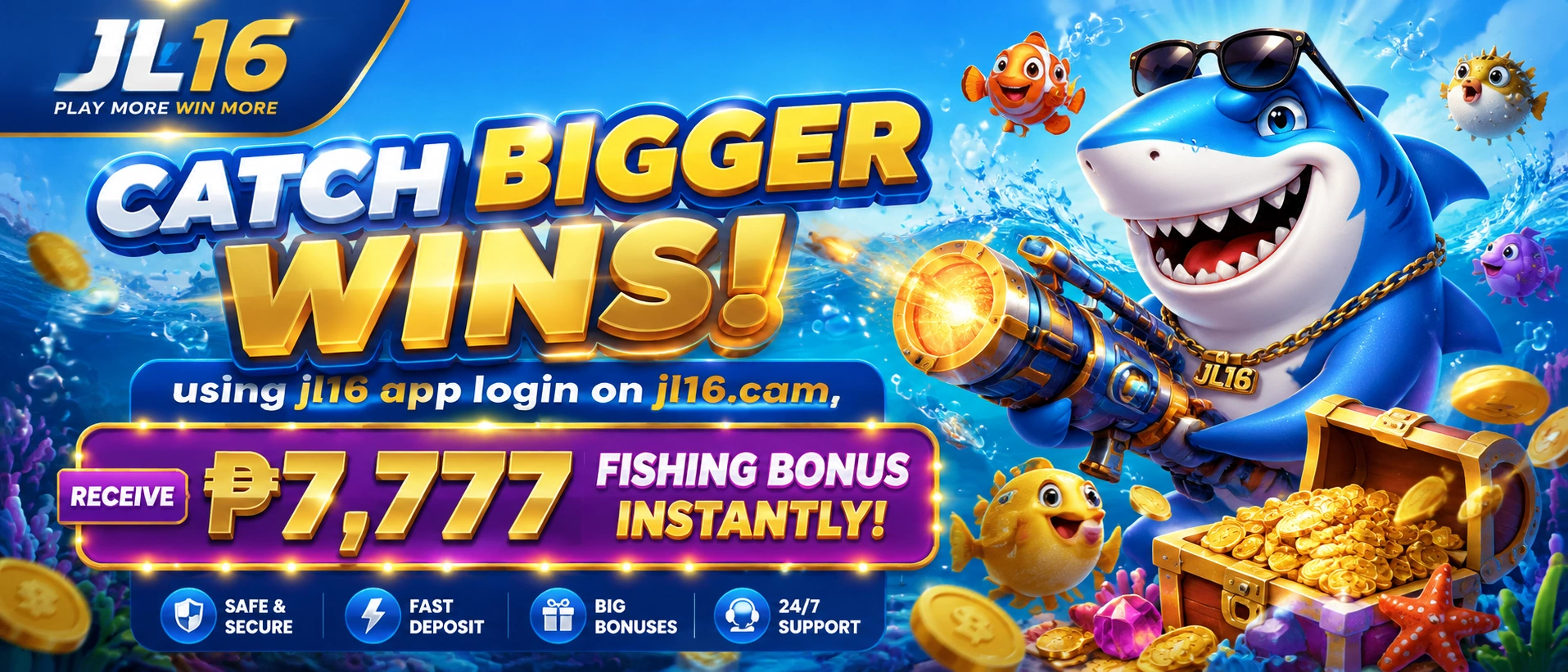 jl16 fish main banner