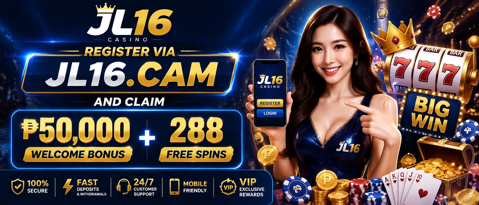 jl16 Promotions banner for Filipino players in the Philippines